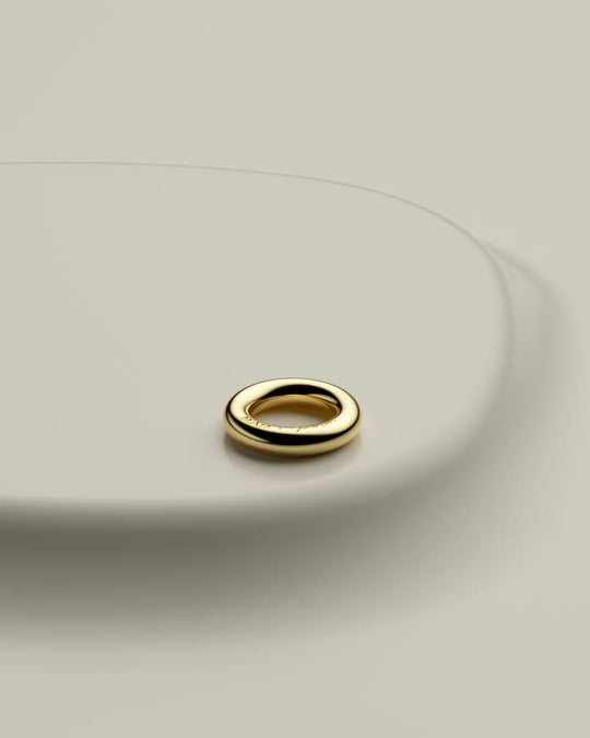MAM® JP-シンプルメタルリング（18金ゴールド）-Ring-16.10 mm--